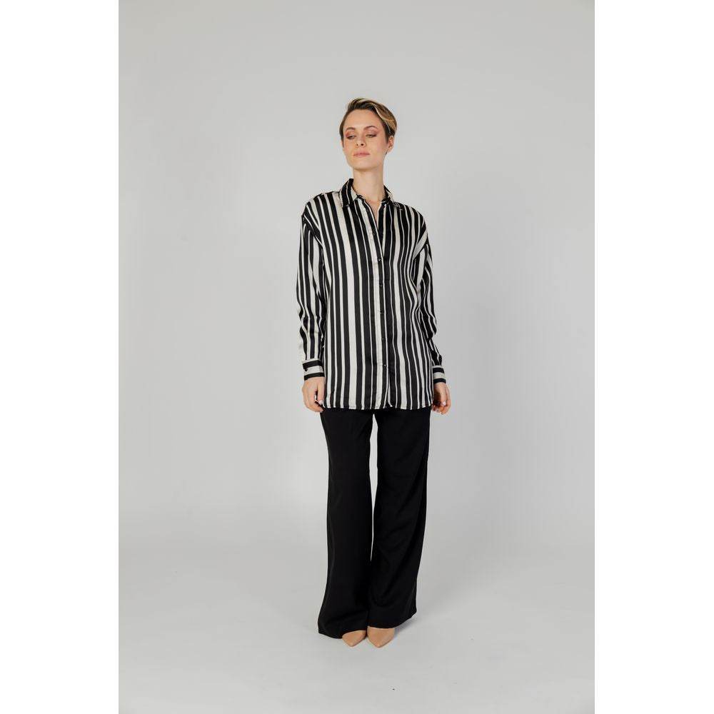 Only Black Polyester Shirt - Hilstor