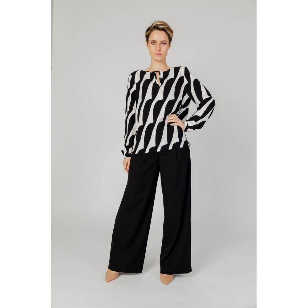 Street One Black Viscose Blouse - Hilstor