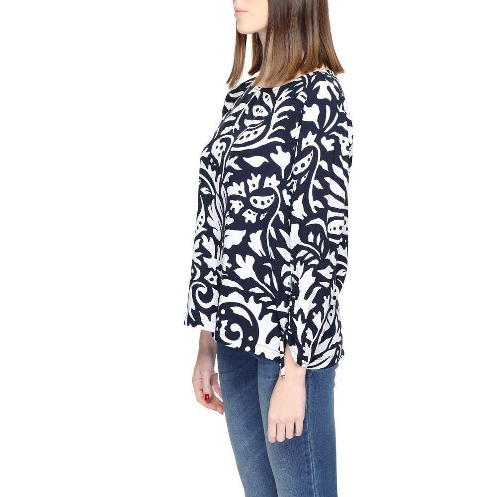 Street One Blue Viscose Blouse - Hilstor