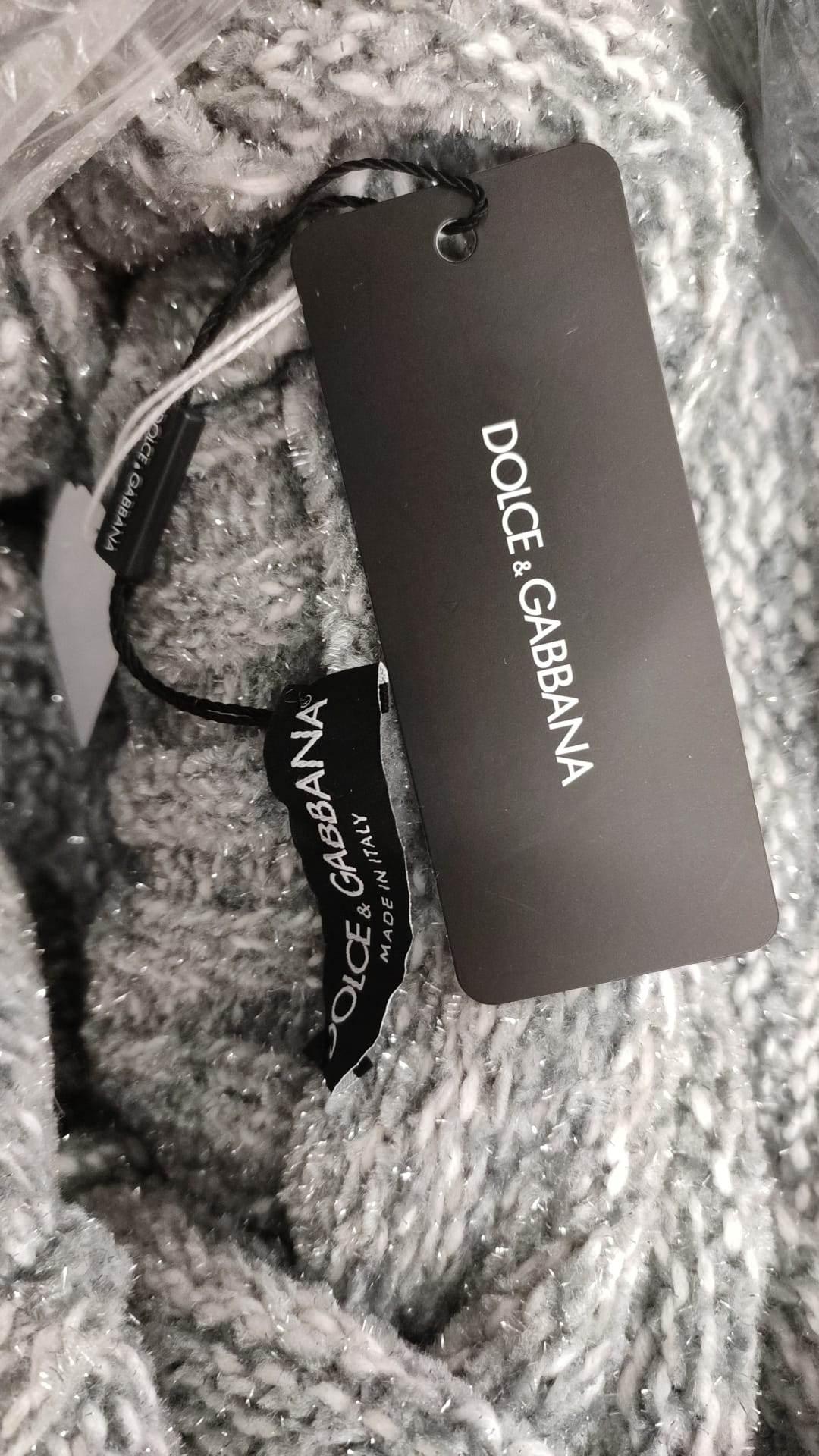 Dolce & Gabbana Gray Cashmere Turtle Neck Pullover Sweater - Hilstor