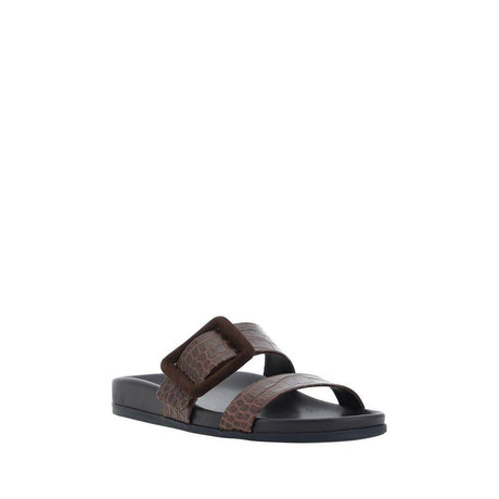 Manolo Blahnik Mayfu Sandals - Hilstor