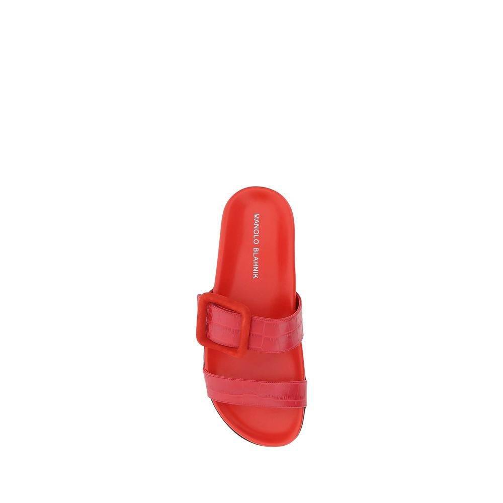 Manolo Blahnik Mayfu Sandals - Hilstor