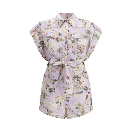 Zimmermann Acacia Pocket Playsuit - Hilstor