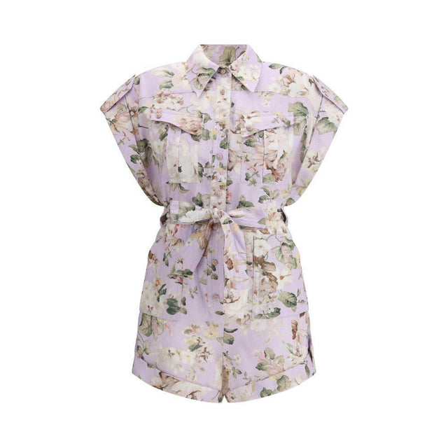 Zimmermann Acacia Pocket Playsuit - Hilstor