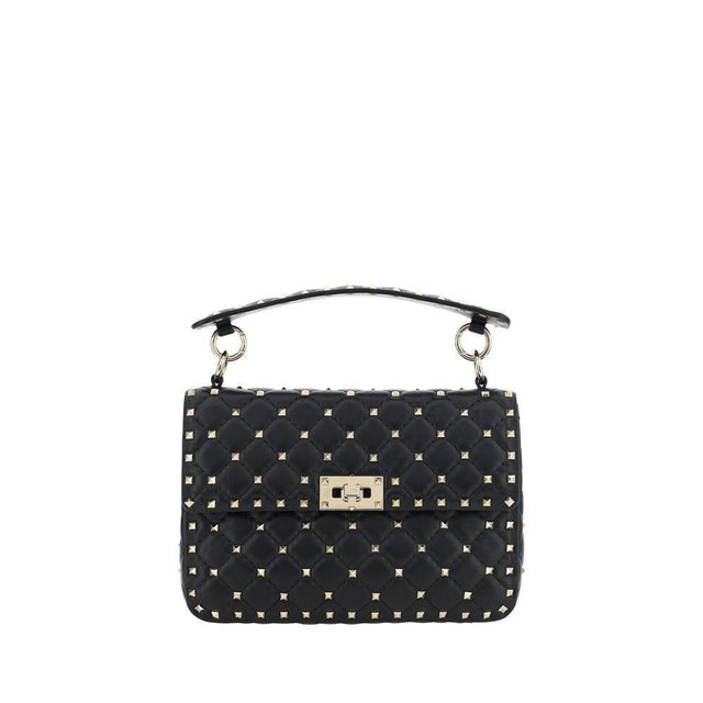 Valentino Garavani Rockstud Spike Leather Shoulder Bag - Hilstor