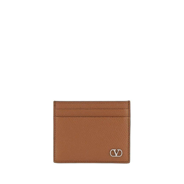 Valentino Garavani Leather Card Holder - Hilstor