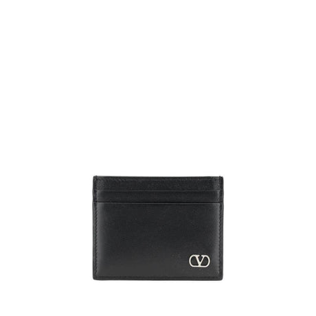 Valentino Garavani Leather Card Holder - Hilstor