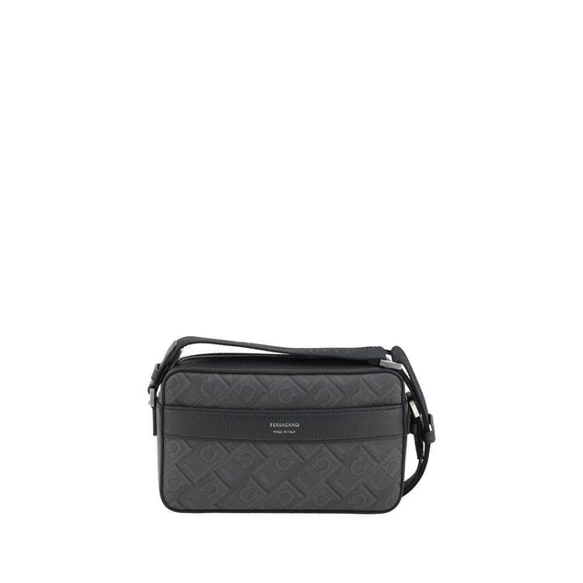 Ferragamo Logoed Shoulder Bag - Hilstor