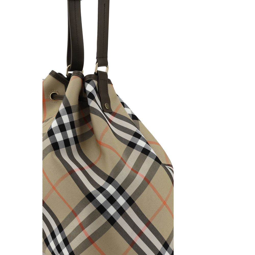 Burberry Archivio Check Bucket Bag - Hilstor
