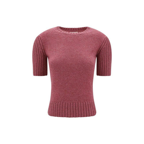 Khaite Short Sleeve Mia Sweater - Hilstor