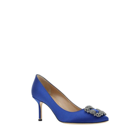 Manolo Blahnik Hangisi Pumps - Hilstor