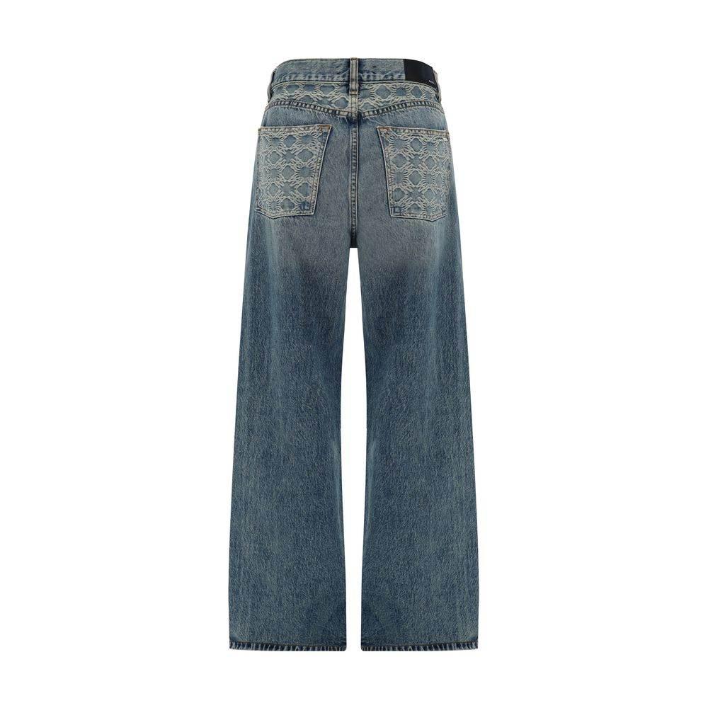 Amiri Wide leg Jeans - Hilstor