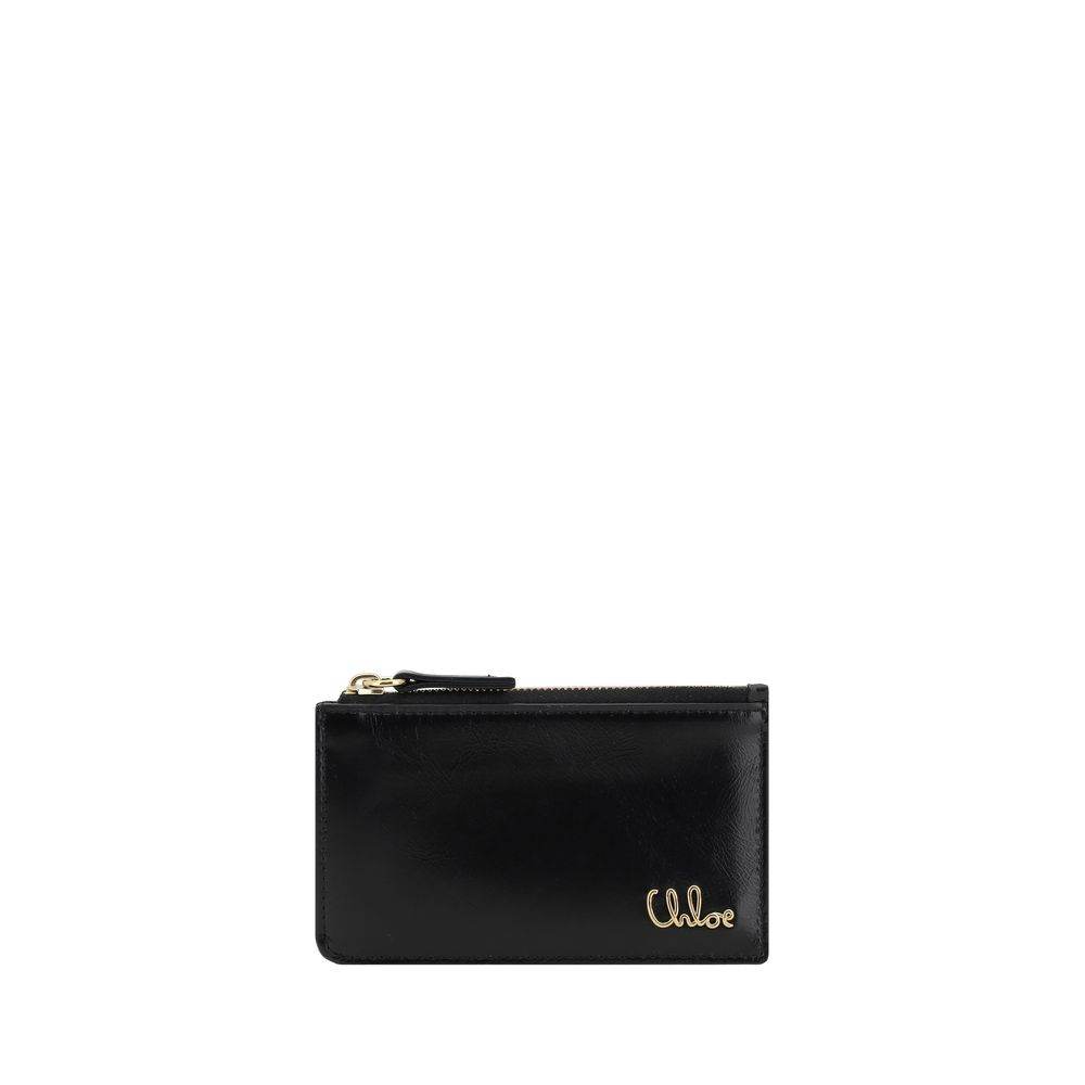 Chloé Logoed Card Holder - Hilstor