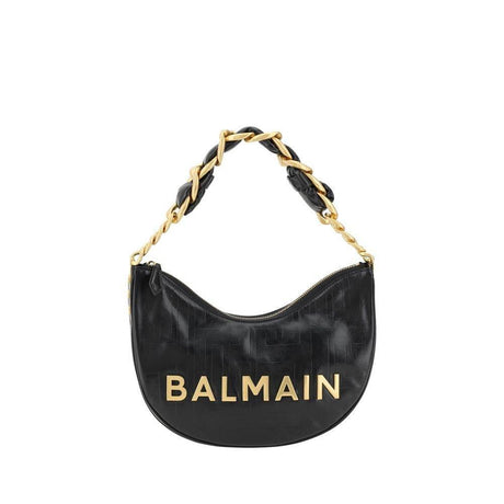 Balmain 1945 Soft Moon Shoulder Bag - Hilstor