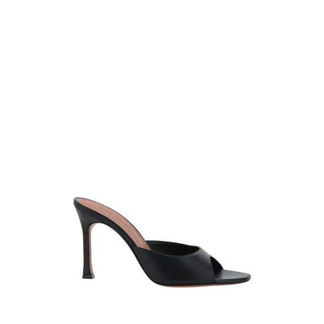 Amina Muaddi Alexa Slipper Sandals - Hilstor