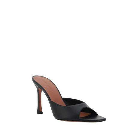 Amina Muaddi Alexa Slipper Sandals - Hilstor
