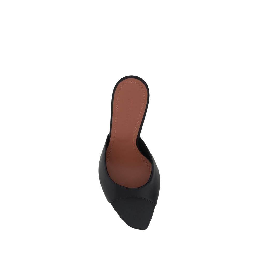 Amina Muaddi Alexa Slipper Sandals - Hilstor