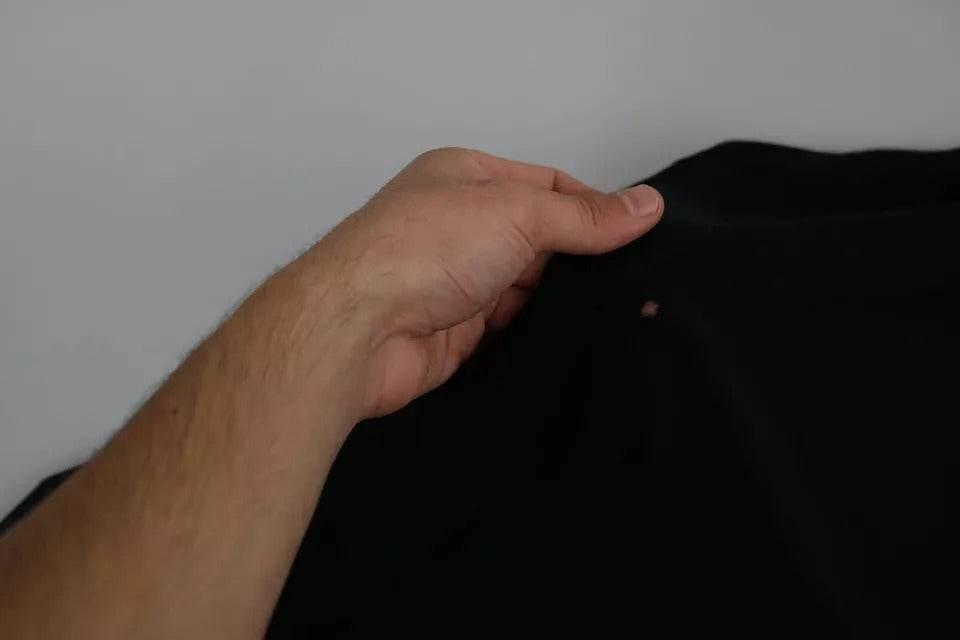 Dolce & Gabbana Black Cashmere Crew Neck Sweatshirt Sweater - Hilstor