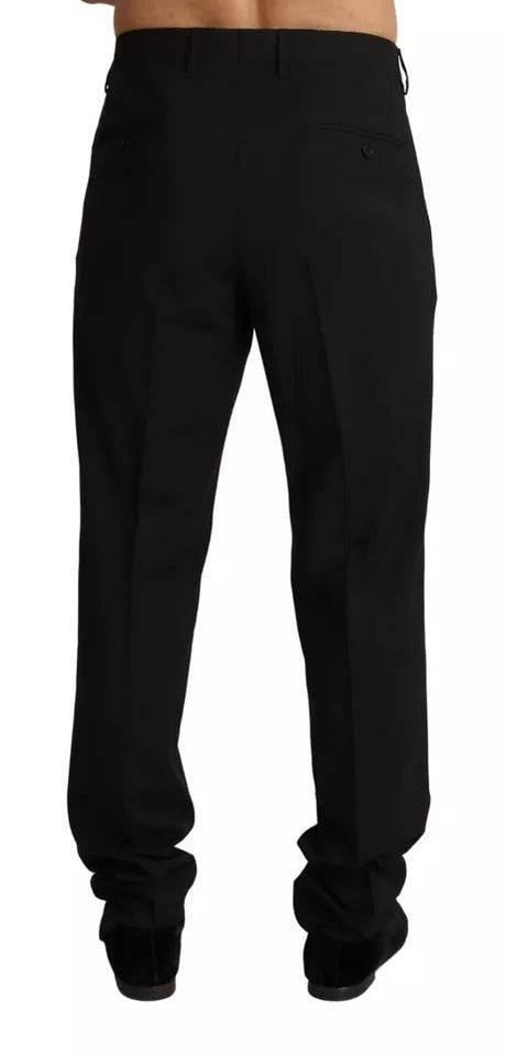Dolce & Gabbana Black Dress Formal Skinny Pants - Hilstor