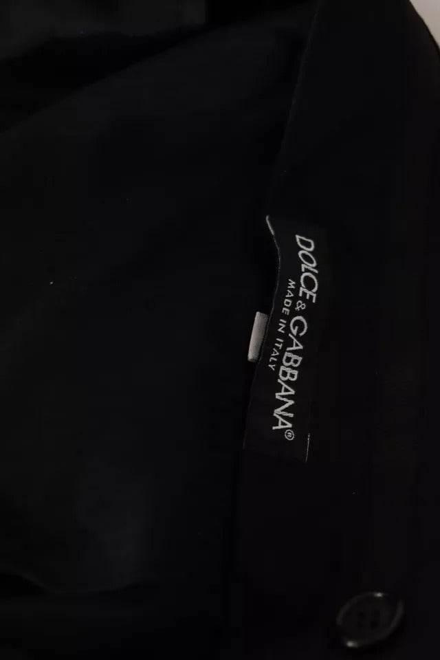 Dolce & Gabbana Black Dress Formal Skinny Pants - Hilstor
