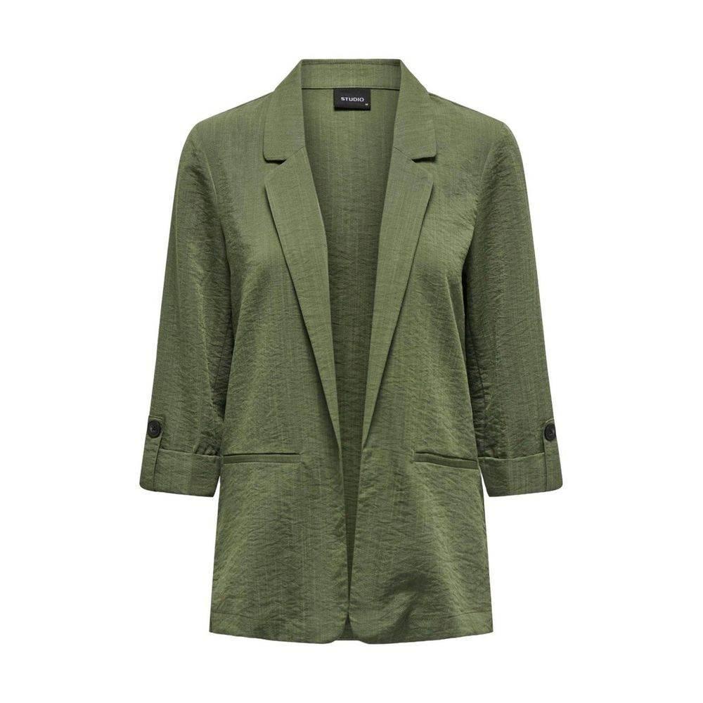 Only Green Viscose Suits & Blazer - Hilstor