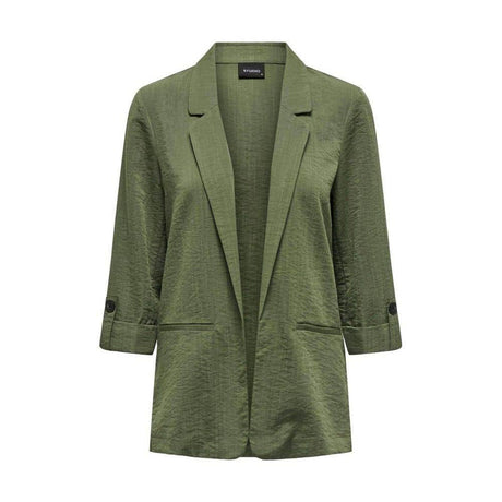 Only Green Viscose Suits & Blazer - Hilstor
