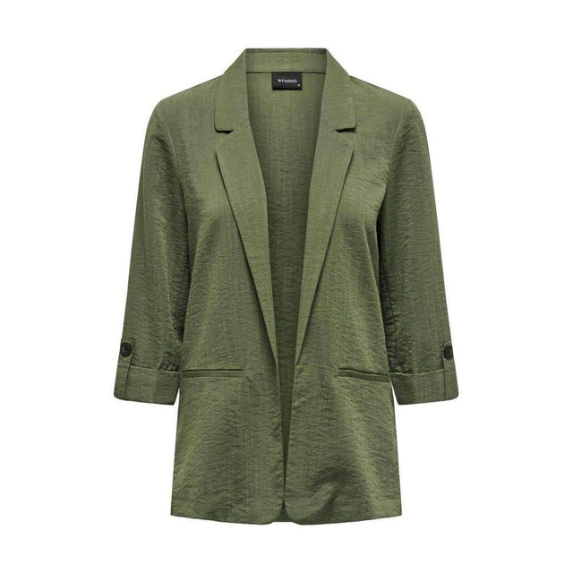 Only Green Viscose Suits & Blazer - Hilstor