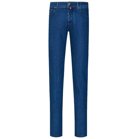 Jacob Cohen Blue Cotton Men's Jeans - Hilstor