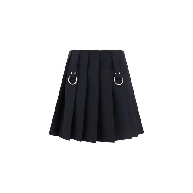 Prada Wool pleated Miniskirt - Hilstor