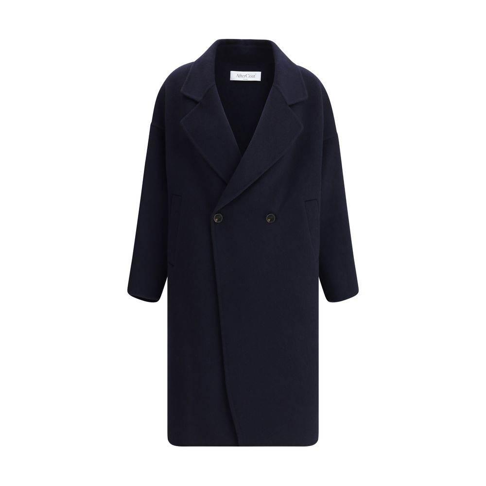 Aftercoat Double-breasted long Coat - Hilstor