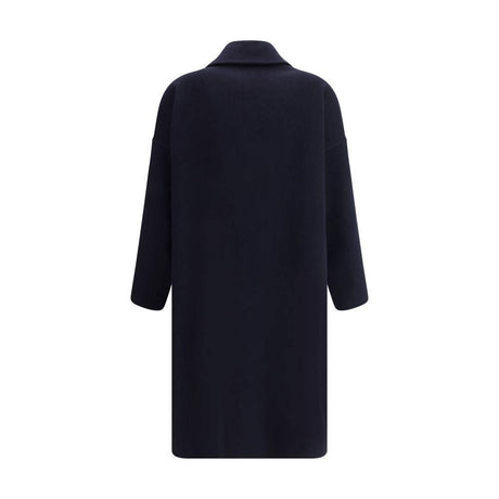 Aftercoat Double-breasted long Coat - Hilstor