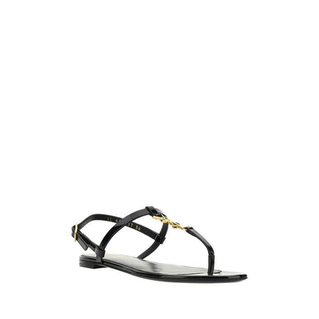 Saint Laurent Cassandra Sandals - Hilstor