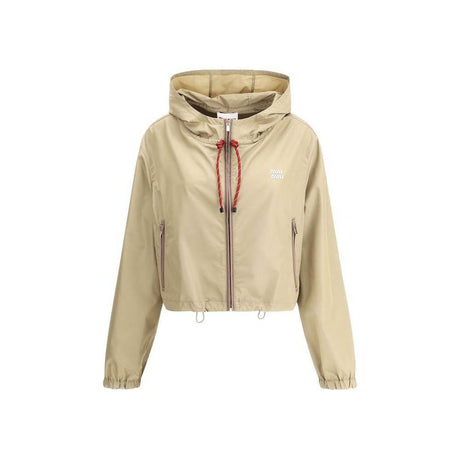 Miu Miu Hooded waterproof Jacket - Hilstor