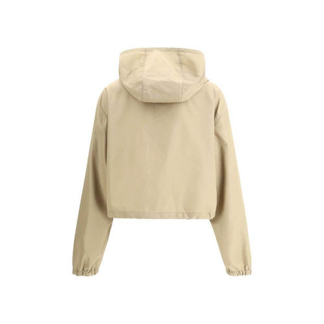 Miu Miu Hooded waterproof Jacket - Hilstor
