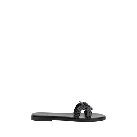Versace Medusa logo Sandals - Hilstor