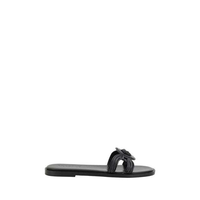 Versace Medusa logo Sandals - Hilstor