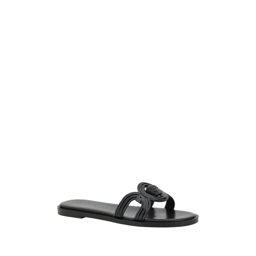 Versace Medusa logo Sandals - Hilstor