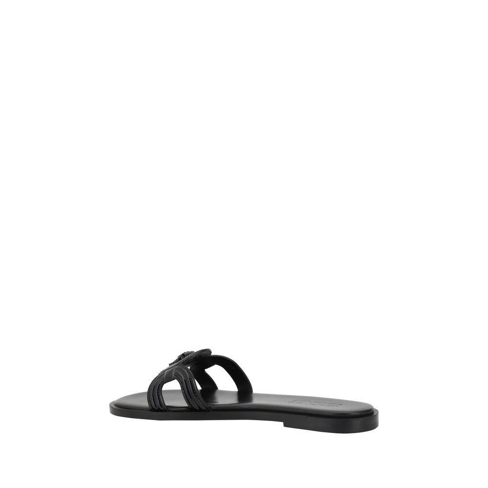 Versace Medusa logo Sandals - Hilstor
