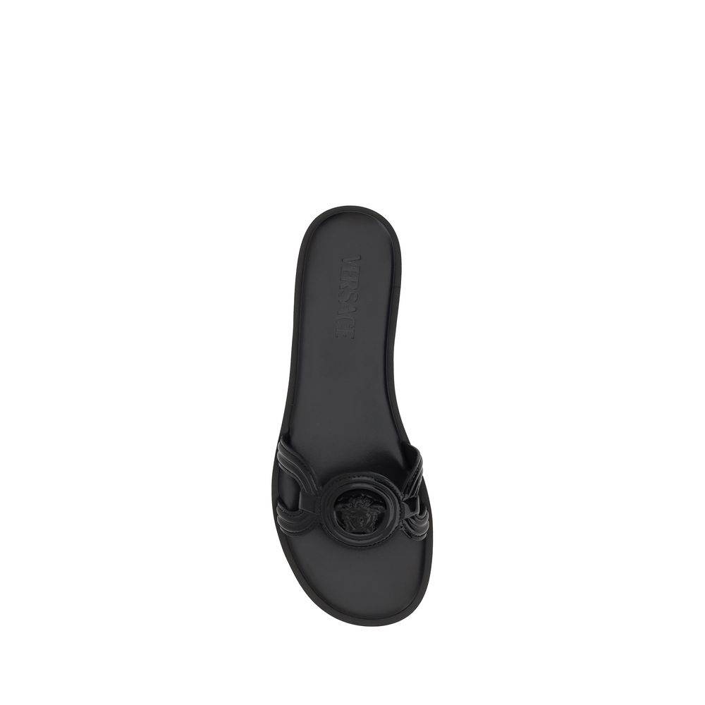 Versace Medusa logo Sandals - Hilstor