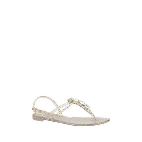 Casadei Swarovski Jelly Sandals - Hilstor