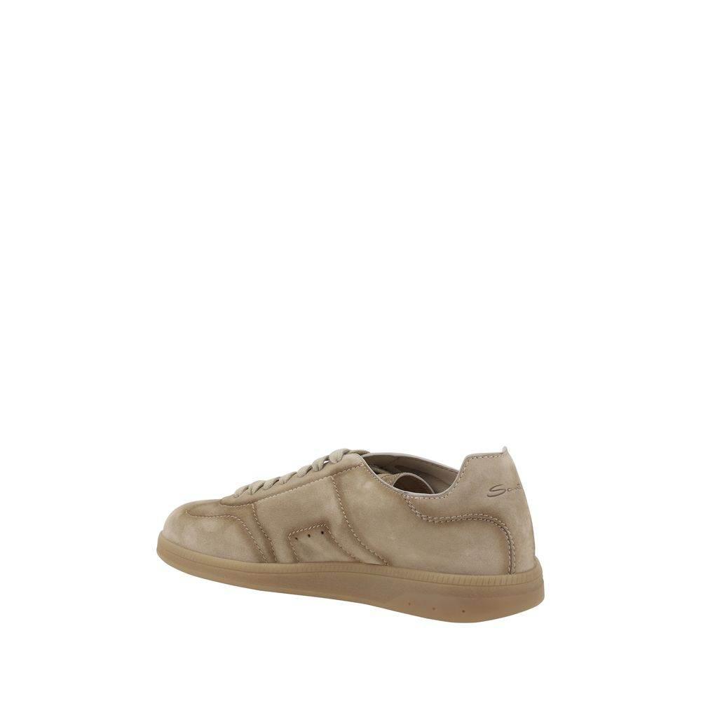Santoni Leather Sneakers - Hilstor
