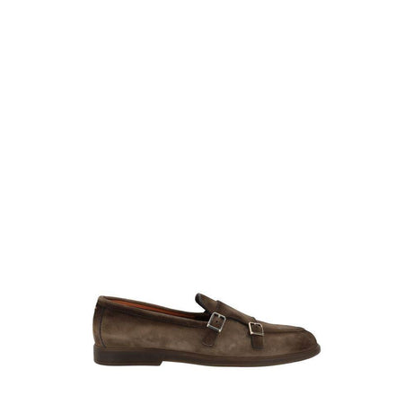 Santoni Leather Loafers - Hilstor
