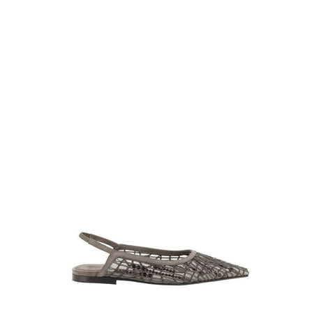 Brunello Cucinelli Adornment Ballerinas - Hilstor