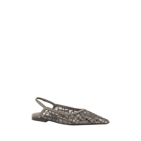 Brunello Cucinelli Adornment Ballerinas - Hilstor