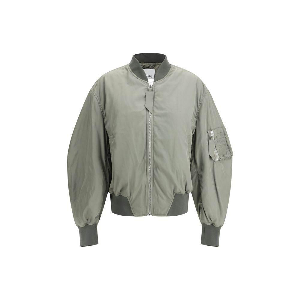 The Attico Nylon Bomber Jacket - Hilstor
