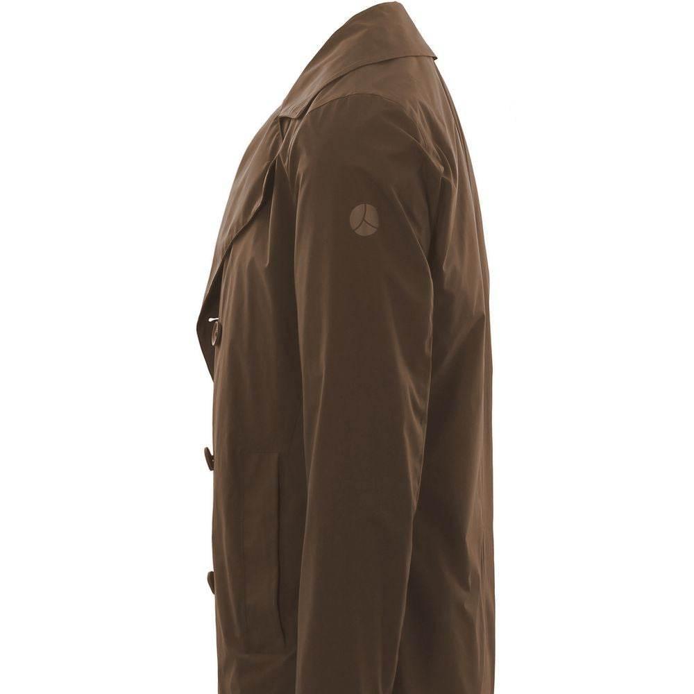 People Of Shibuya Brown Recycled Polyester Men Jacket - Hilstor