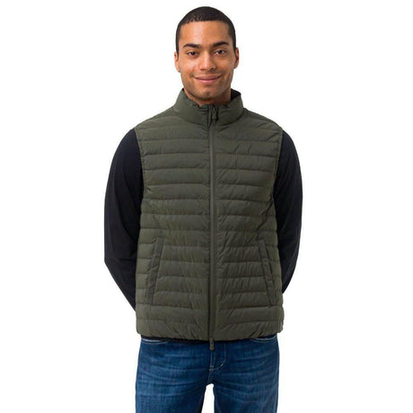 People Of Shibuya Green Polyester Vest - Hilstor
