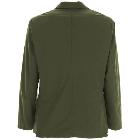 People Of Shibuya Green Polyester Blazer - Hilstor