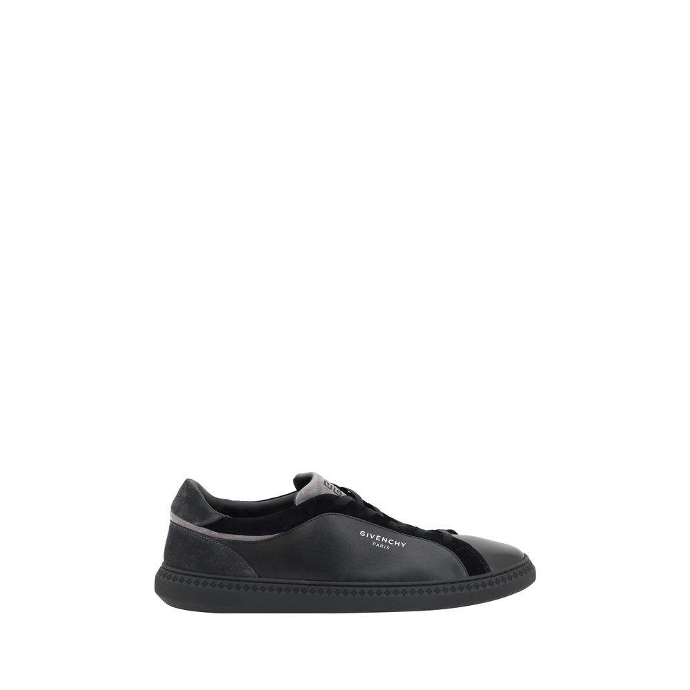 Givenchy Black Leather G Set Sneakers - Hilstor