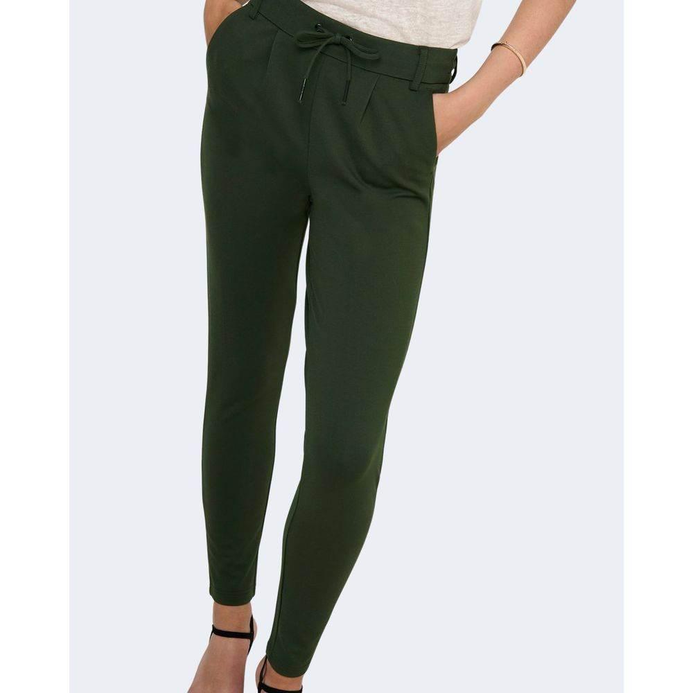 Only Green Viscose Jeans & Pant - Hilstor